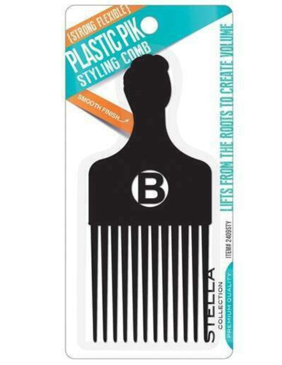 Stella Collection Plastic Pik Styling Comb - 2409STY