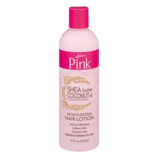 Luster's Pink Shea Butter Coconut Oil Moisturizing Hair Lotion 12oz