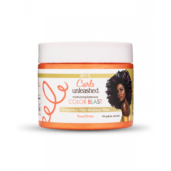 Curls Unleashed Color Blast Temporary Hair Makeup Wax - Peachtree